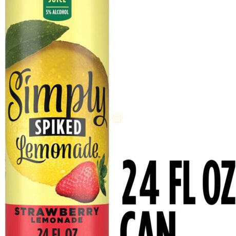 SIMPLY SPIKED STRAWBERRY LEMONADE 24OZ CN