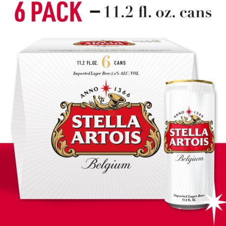 STELLA ARTOIS 6PK CN 12OZ