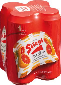 STIEGL RADLER GRAPEFRUIT 16OZ CN 4PK