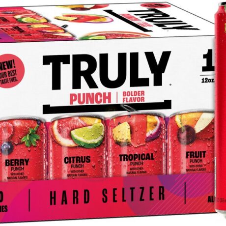 TRULY SPIKED PUNCH  VARIETY SELTZER 12PK CN 12OZ