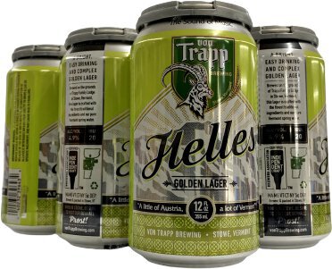 VON TRAPP HELLES LAGER 12OZ CN 6PK