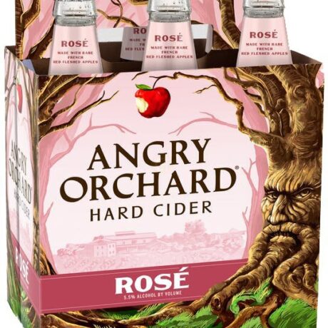 ANGRY ORCHARD ROSE CIDER 12OZ NR 6PK