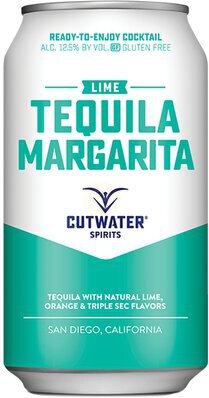 CUTWATER LIME TEQUILA MARGAR 12OZ CN 4PK