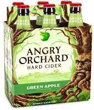 ANGRY ORCHARD GREEN APPLE CIDER 12OZ NR 6PK