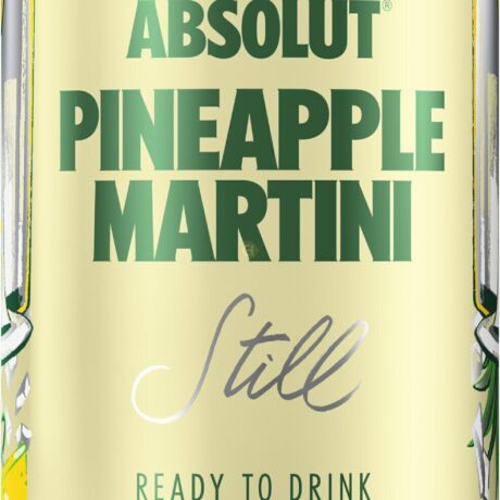 Absolut Vodka Soda Pineapple Martini RTD Cocktail Cans
