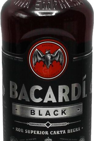BACARDI BLACK RUM 750ML