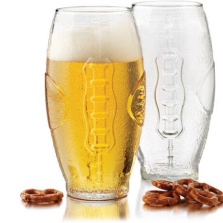 LIBBEY 4 PIECE FOOTBALL TOWER