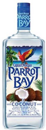 PARROT BAY 90 PROOF COCONUT RUM 750