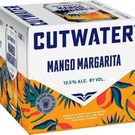 CUTWATER MANGO MARGARITA 4PK CN 12OZ