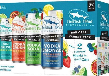 DOGFISH HEAD RTD BAR CART MIX 8PK CN 12OZ