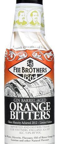 FEE BROS BITTERS ORANGE GIN BARREL 5OZ