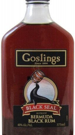 GOSLINGS BLACK SEAL RUM 375