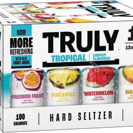 TRULY SPIKED TROPICAL VARIETY SELTZER 12PK CN 12OZ