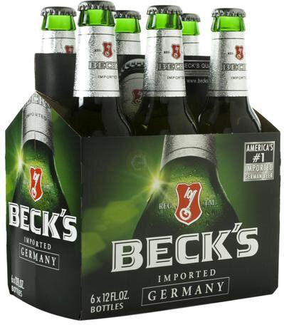 BECKS 12OZ NR 6PK
