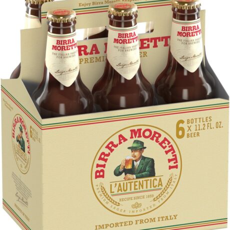 BIRRA MORETTI 12OZ NR 6PK