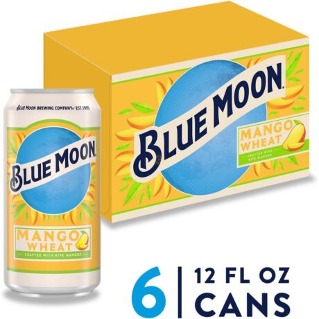 BLUE MOON MANGO WHEAT 12OZ CN 6PK