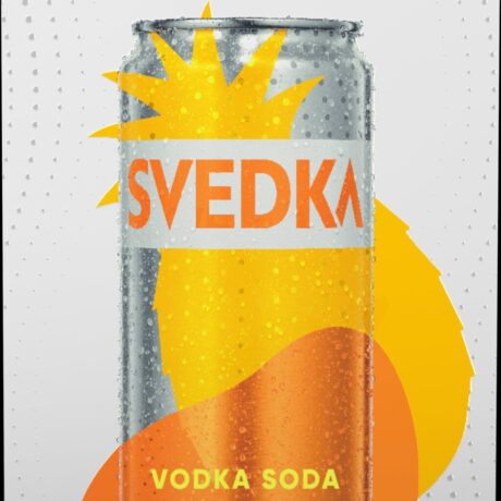 SVEDKA VODKA SODA MANGO PINE 4PK CANS