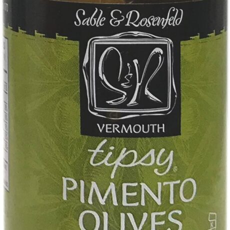 SABLE & ROSENFELD VERMOUTH TIPSY PIMENTO OLIVES 5OZ