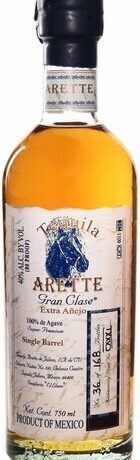 ARETTE TEQUILA GRAN CLASE EXTRA ANEJO