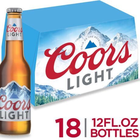 COORS LIGHT 12OZ NR 18PK