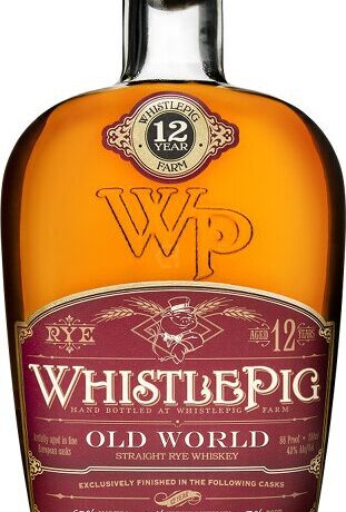 WHISTLE PIG RYE WHISKEY 12 YEAR OLD WORLD
