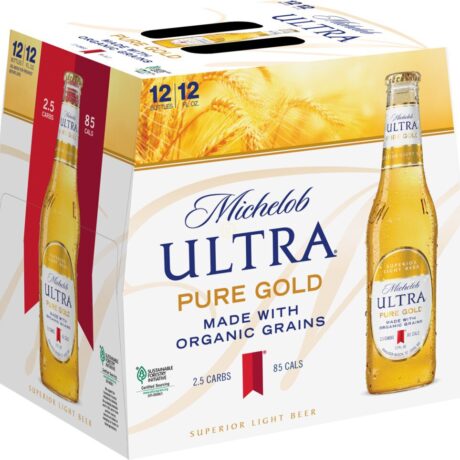 MICHELOB ULTRA GOLD 12OZ NR 12PK