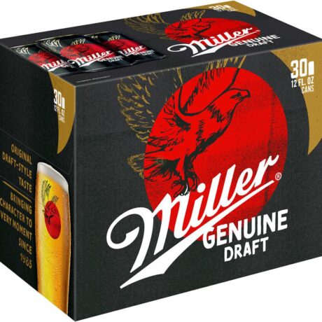 MILLER GENUINE DRAFT 12OZ CN 30PK