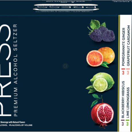 PRESS SIG PREMIUM SELTZER VARIETY 12PK CN 12OZ