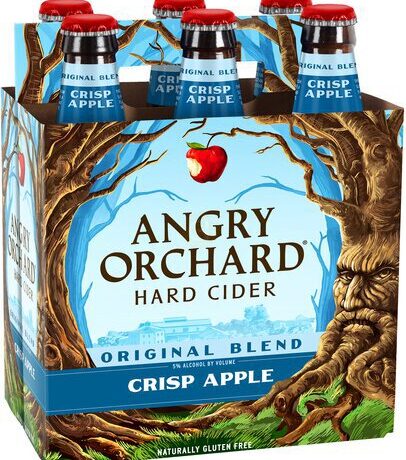 ANGRY ORCHARD CRISP APPLE CIDER 12OZ NR 6PK