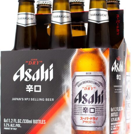ASAHI SUPER DRY 12OZ NR 6PK