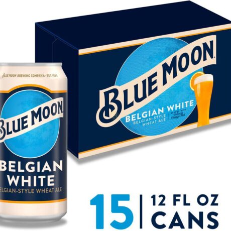 BLUE MOON BELGIAN WHITE 12OZ CN 15PK