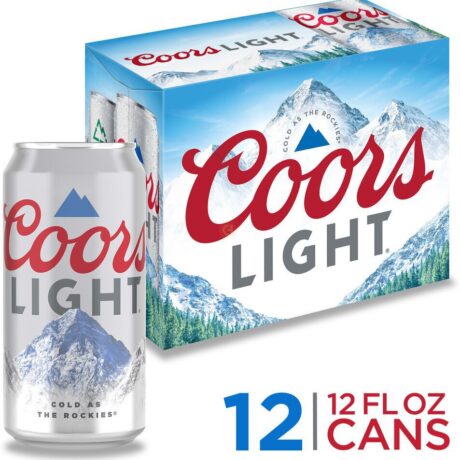 COORS LIGHT 12OZ CN 12PK