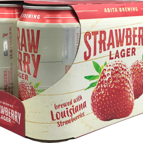 ABITA STRAWBERRY LAGER 6PK CN 12OZ