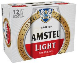 AMSTEL LIGHT 12OZ CN 12PK