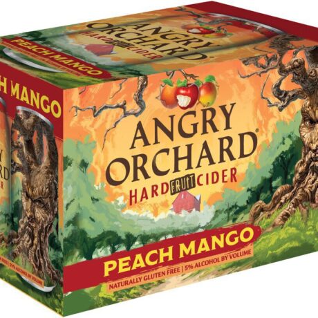ANGRY ORCHARD PEACH MANGO CIDER 12OZ CN 6PK