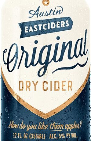 AUSTIN CIDER ORIGINAL 19.2OZ CN
