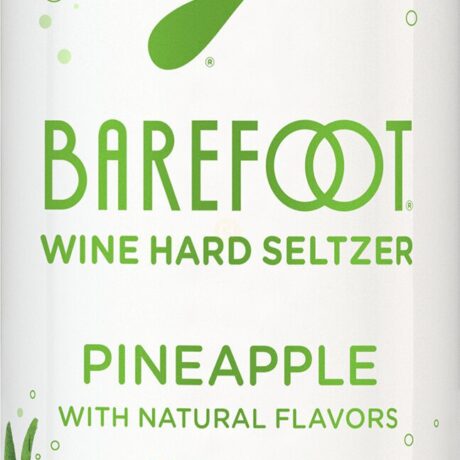 BAREFOOT SELTZER PINEAPPLE CAN 4PK