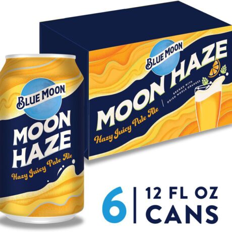 BLUE MOON MOON HAZE 12OZ CN 6PK