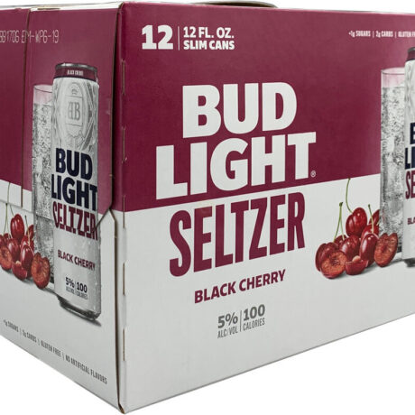 BUD LIGHT SELTZER BLACK CHERRY 12PK CN 12OZ