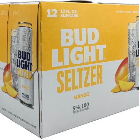 BUD LIGHT SELTZER MANGO 12PK CN 12OZ