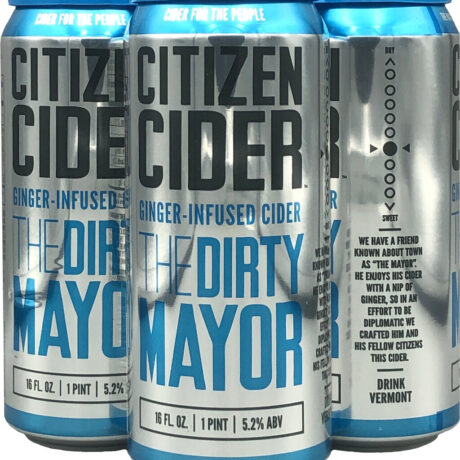 CITIZEN CIDER DIRTY MAYOR 4PK CN 16OZ