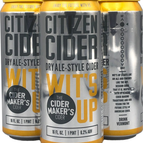 CITIZEN CIDER WITS UP 4PK CN 16OZ