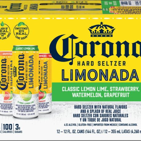 CORONA LIMONADA SELTZER MIX 12PK CN 12OZ