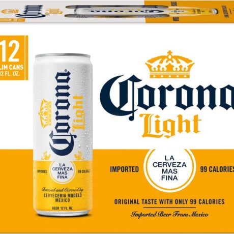 CORONA LIGHT 12OZ CN 12PK