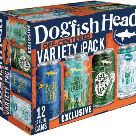 DOGFISH HEAD VARIETY 12PK CN 12OZ