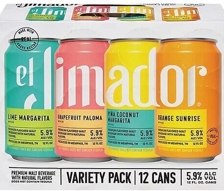 EL JIMADOR COCKTAIL VARIETY 12PK CN 12OZ