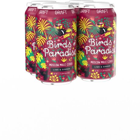 GRAFT CIDER BIRDS OF PARADISE 12OZ CN 4PK