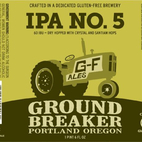 GROUND BREAKER IPA NO. 5 16OZ CN 4PK