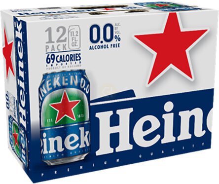 HEINEKEN 0.0 N/A 12OZ CN 12PK
