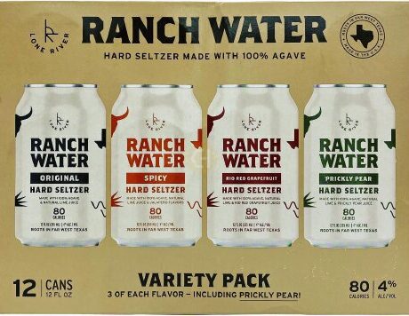LONE RIVER RANCH WATER MIX PACK 12PK CN 12OZ